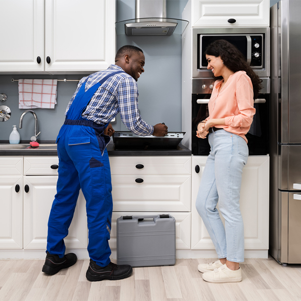 can you provide an estimate for cooktop repair before beginning any work in Coronado